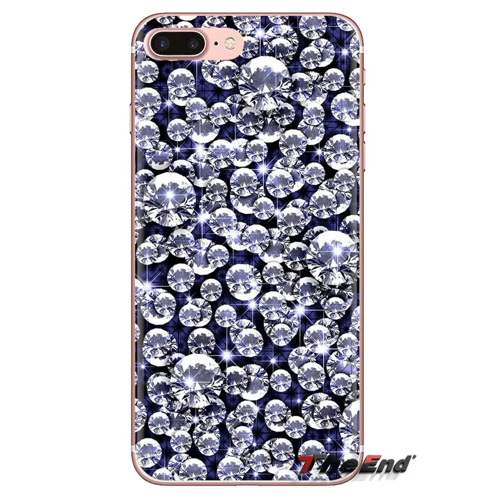 Crystal Diamond Transparent Soft Cases Covers For Oneplus 3T 5T 6T Nokia 2 3 5 6 8 9 230 3310 2.1 3.1 5.1 7 Plus 2017 2018 |