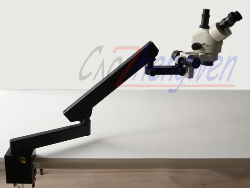 FYSCOPE 7X-90X STEREO ZOOM MICROSCOPE +ARTICULATING STAND + 144LED | Инструменты