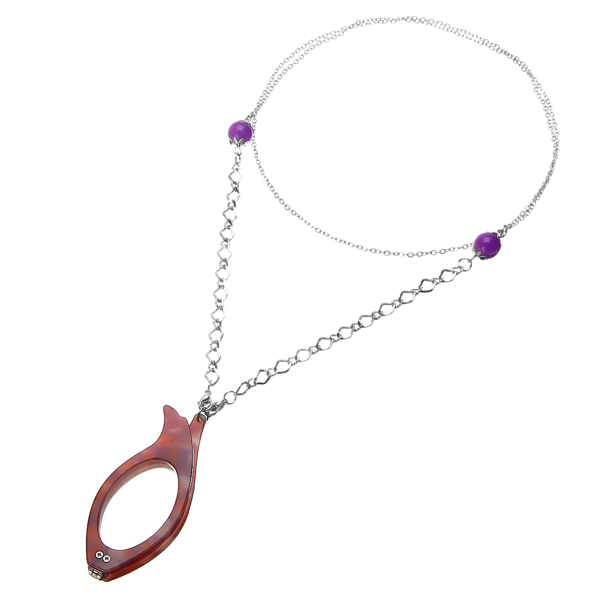 Подвески для чтения подвеска с очками ожерелье длинная цепочка красочная оправа