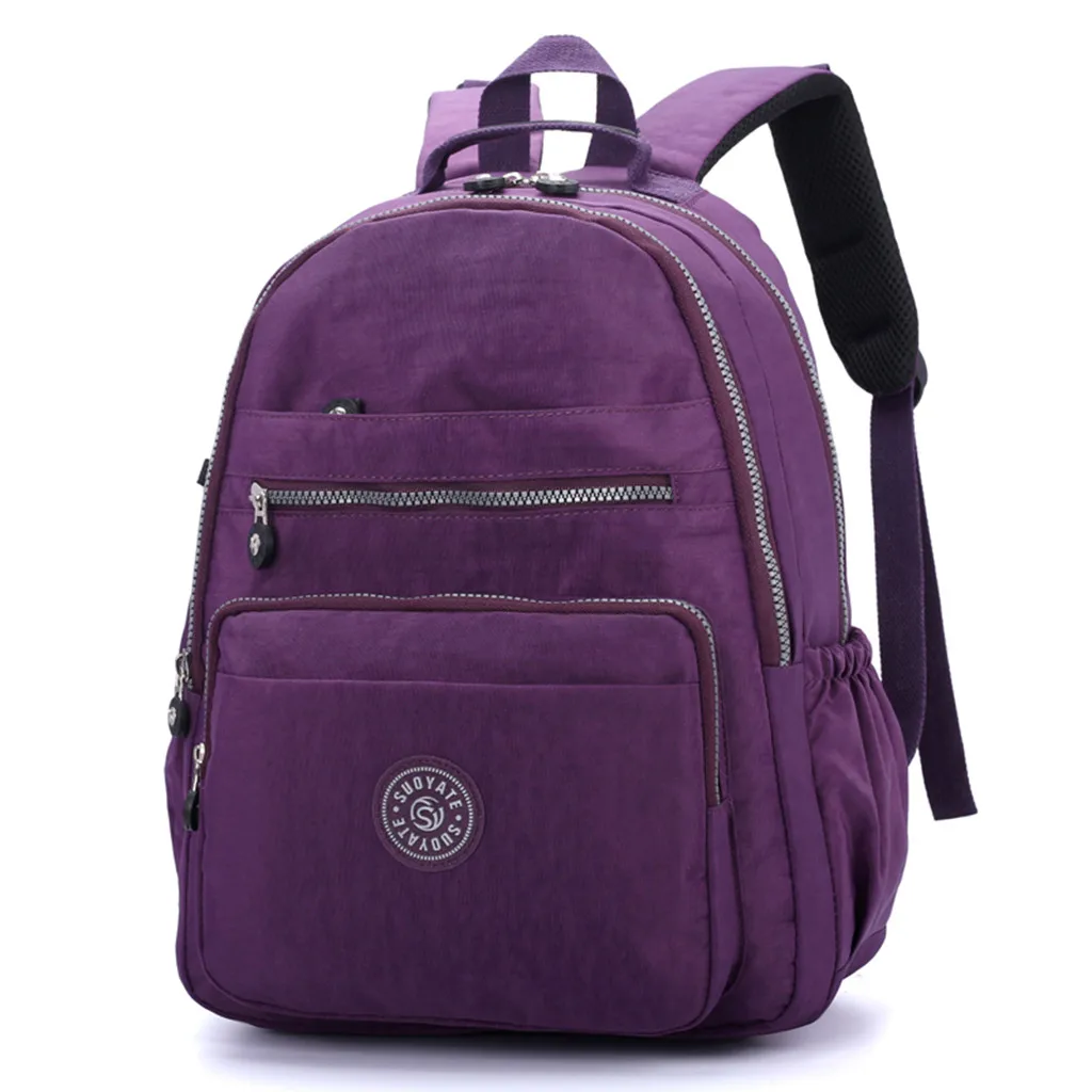 Школьный рюкзак для девочек-подростков Mochila Feminina, женские рюкзаки, нейлоновый водонепроницаемый повседневный рюкзак для ноутбука, женский рюкзак May13
