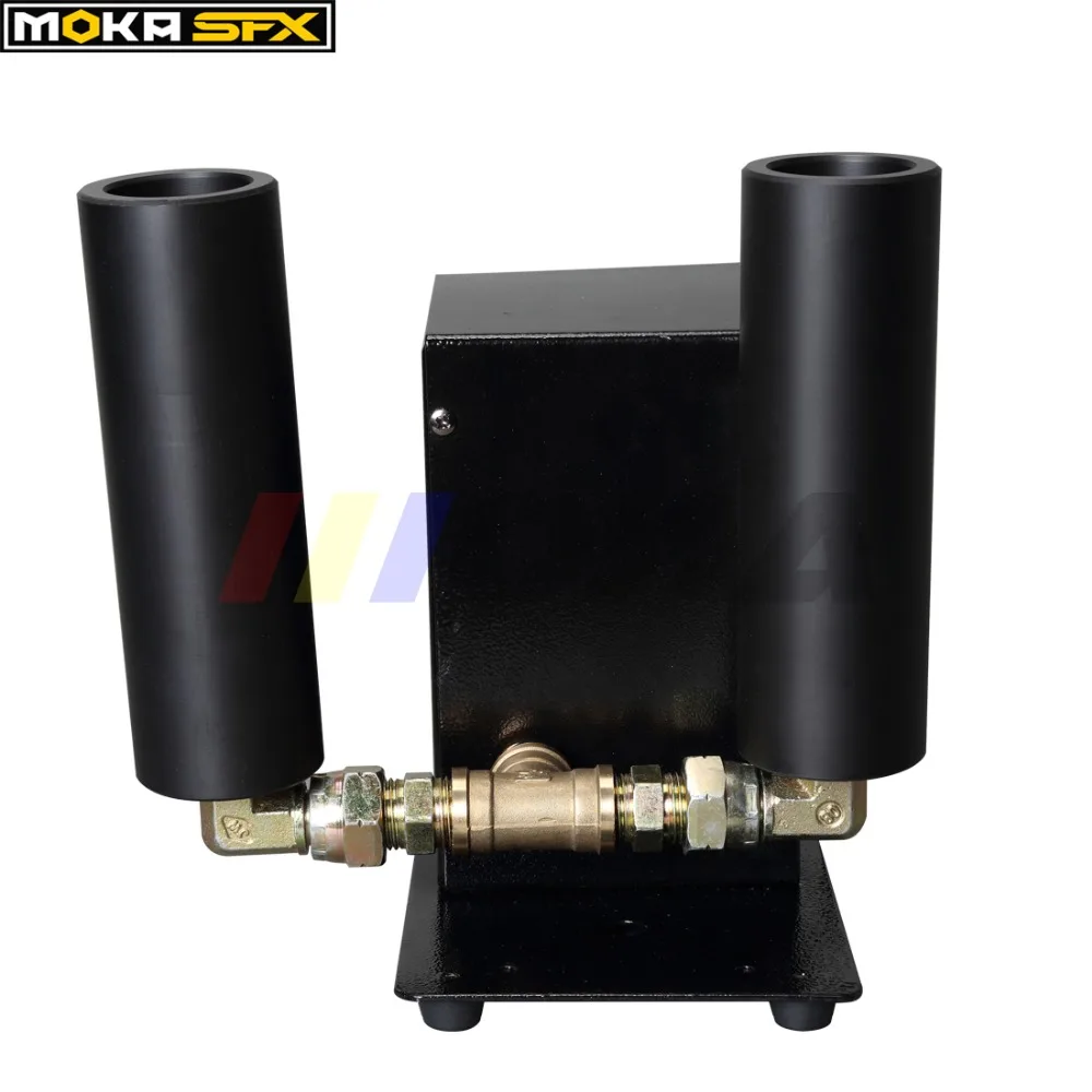 4 шт. сценическая Двухтрубная Крио-CO2 струйная пушка для диджея машина CO2