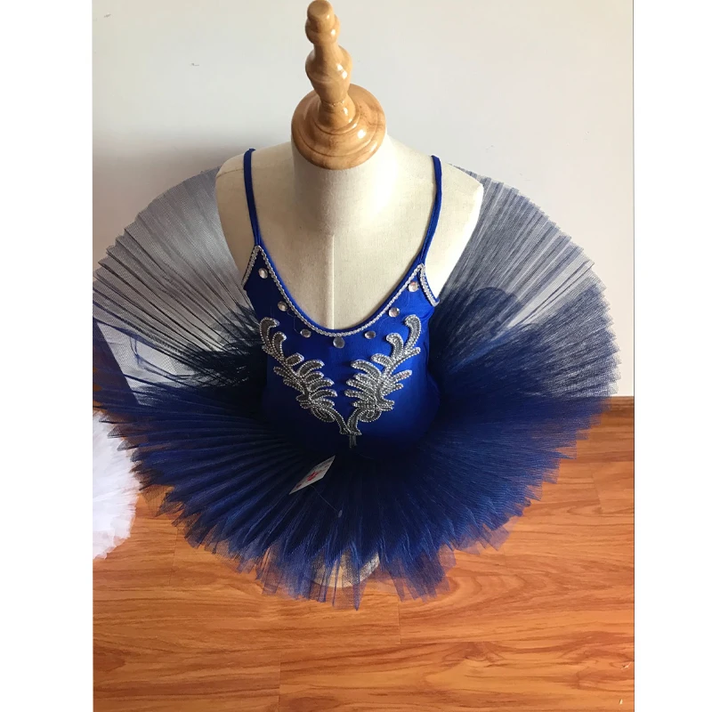 Костюм лебедя для детей 3 цвета синий красный белый Детский костюм балета