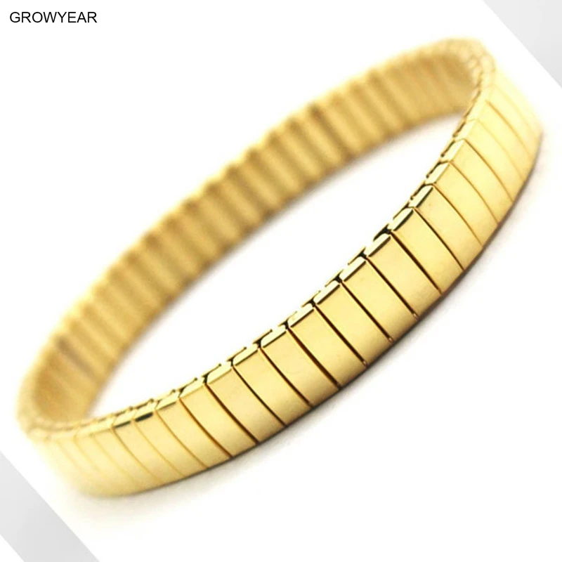 1 шт. эластичный браслет из нержавеющей стали|elastic bangles bracelet|bangle braceletfashion bangle bracelet |