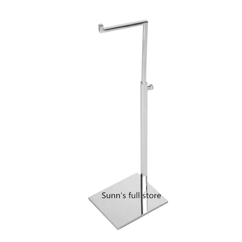 Mirror Silver Регулируемая женская сумка из нержавеющей стали, витрина, держатель, парик, шляпа, крючок для шарфов, стойки, матовое золото, зеркало, серебро - Цвет: Mirror Silver