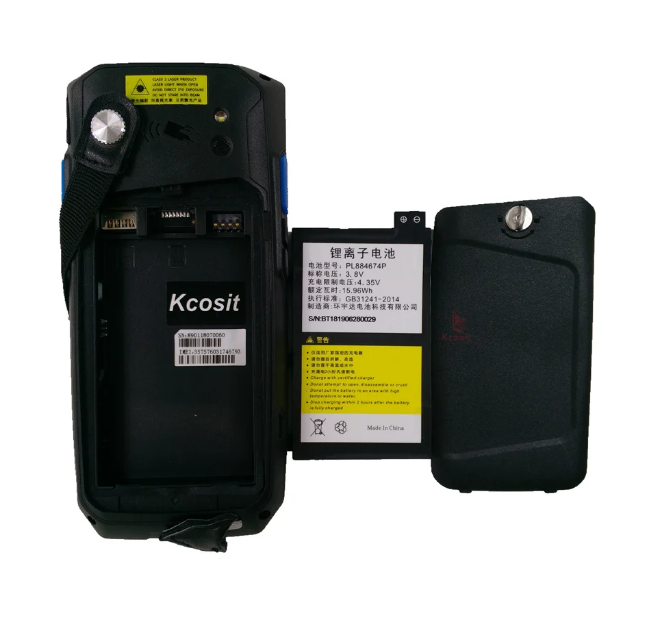 Kcosit T80 QR сканер штрих-кодов водонепроницаемый беспроводной 4G Android 7 0 |