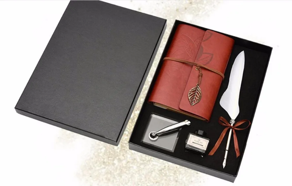 Каллиграфия перо Dip Ручка набор чернил для письма канцелярская Подарочная