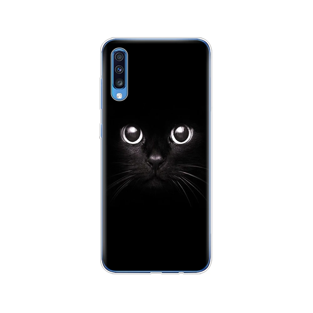 Для samsung A70 чехол Мягкий ТПУ силиконовый чехол для телефона для samsung Galaxy A70 чехол Coque Capa A 70 A705 A705F бампер прозрачный - Цвет: 61782