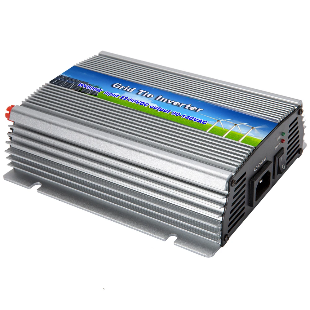 MAYLAR @ Input22-50VDC 600 Вт Сетка галстук чистая синусоида инвертор Output90-140VAC 50 Гц/60 Гц для