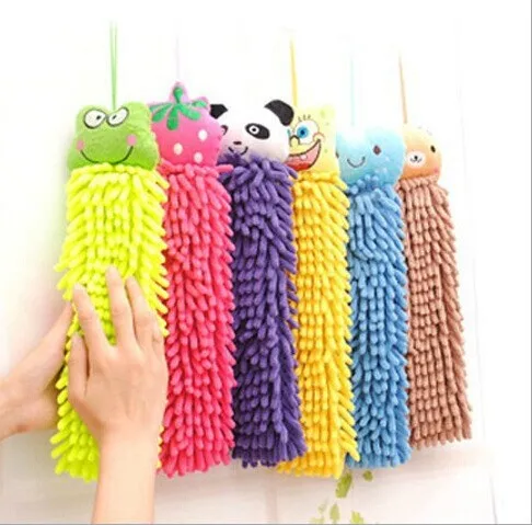 Супер-впитывающее полотенце сушки микрофибры синели мультфильм висит сухое 53 г |