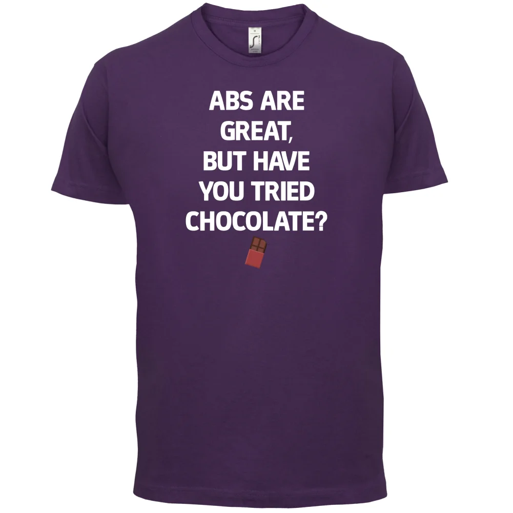 Abs отличный шоколадная Мужская футболка забавная/Диета/GymER здоровая с принтом