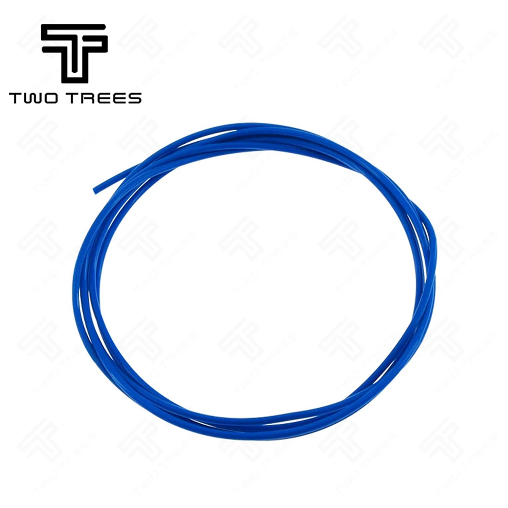 1 м PTFE труба ID 2 мм OD 4 мм Труба к j-головке hotend RepRap росток Боуден экструдер для 3d печати двигателя V5 V6 1,75 мм нити