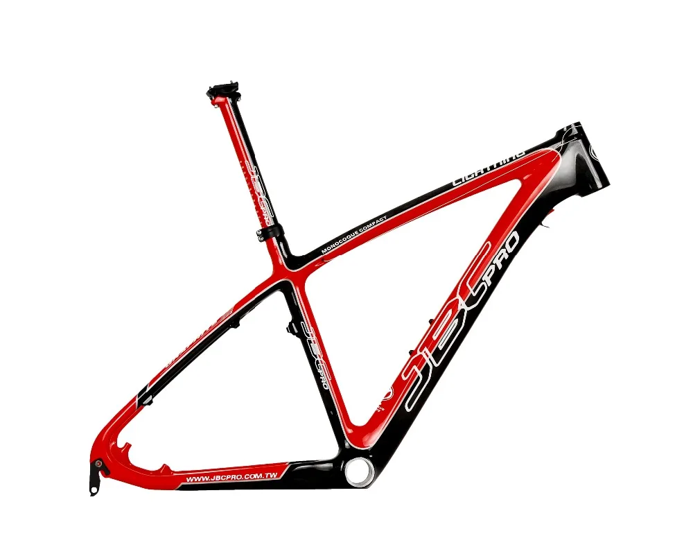 JBC карбоновый моноблок с Карбоновым каркасом MTB креплением на сиденье и BB30 17
