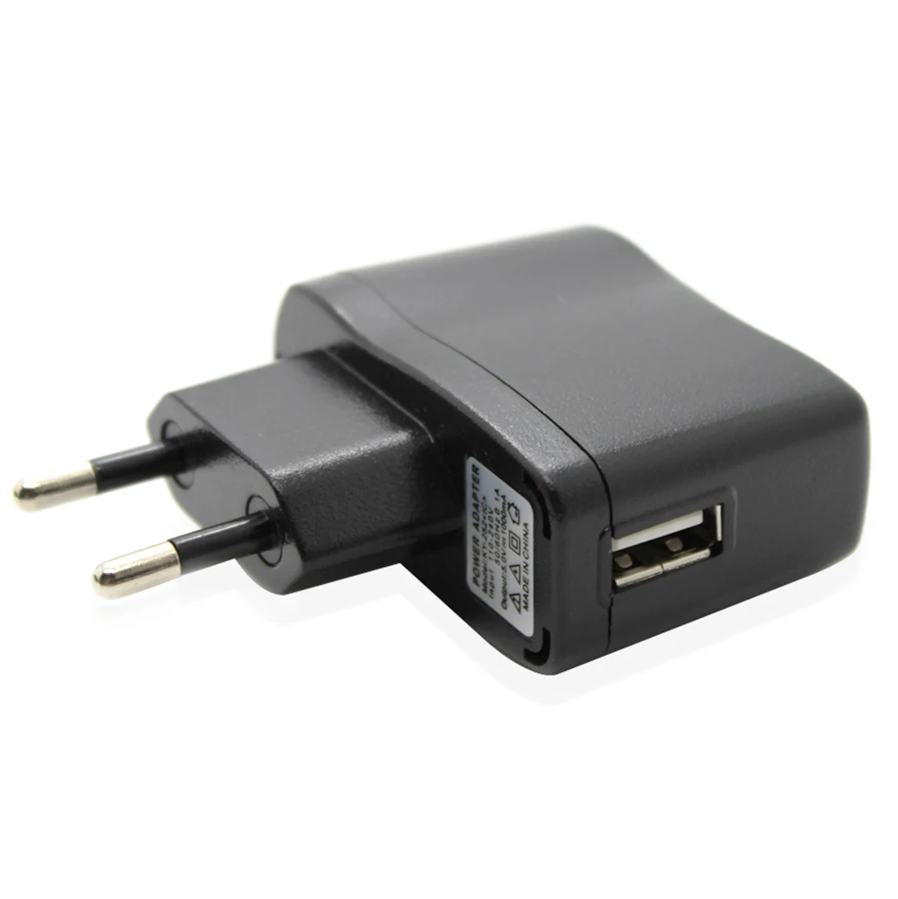 5 шт./лот AC 110 240 В в 1 а Универсальный USB адаптер питания Европейская вилка