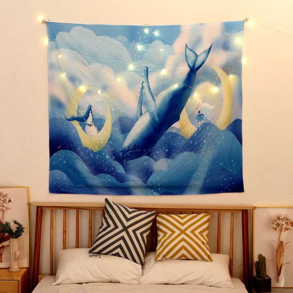150X200cm картина искусство настенный гобелен декоративный богемный домашний