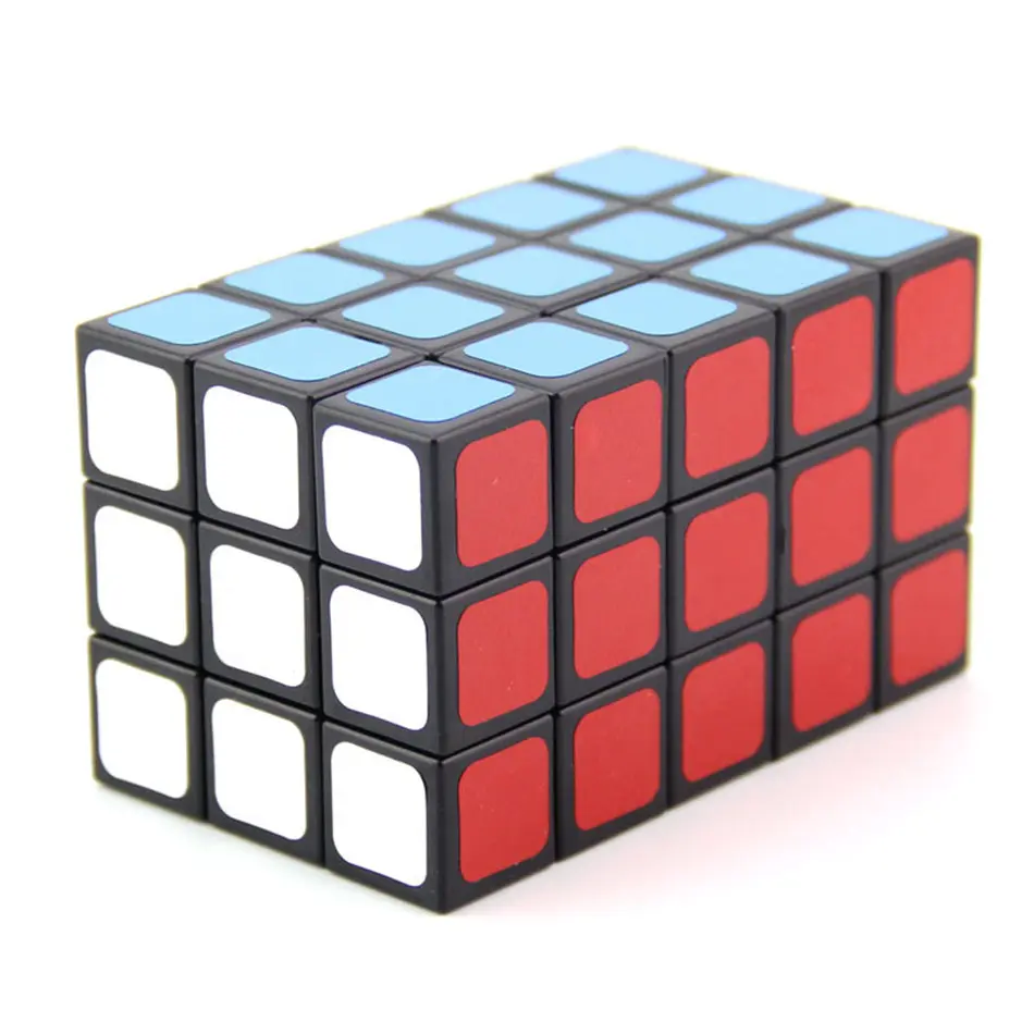 3x3x5 кубик рубика неравный 3x3x5 Камуфляжный Кубик Рубика для профессионалов головоломка на скорость 335 куб обучающий игрушки для детей cubo magico - Цвет: Черный