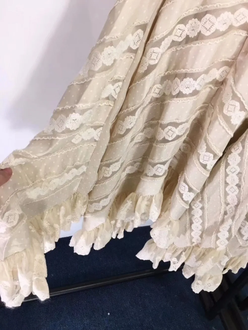 Faldas mujer moda 2018 модная кружевная Женская юбка с высокой талией saia longa boho rave пикантная