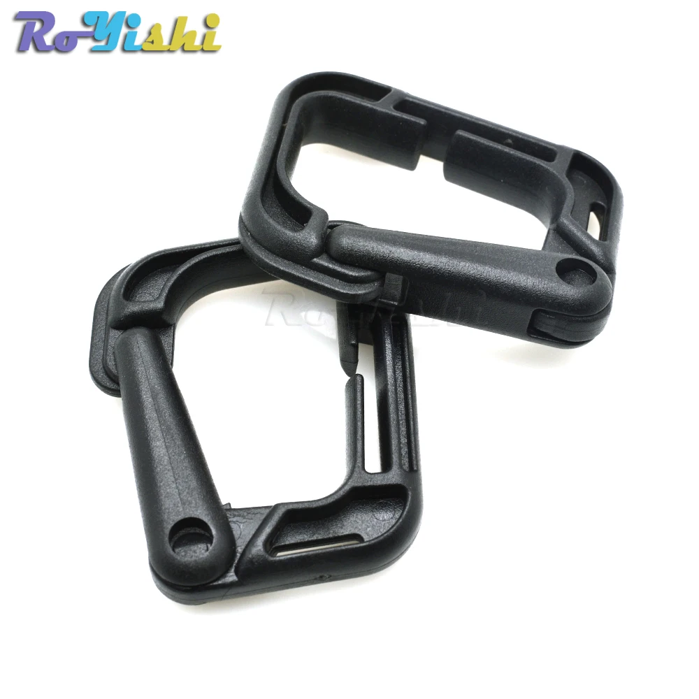 2 шт./упак. пластиковая многофункциональная скоба с D-образным кольцом для