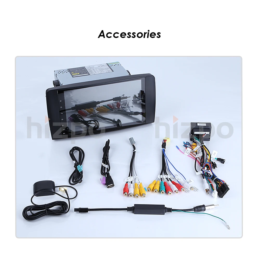 Четырехъядерный 9''Car Android 9 0 автомобильный NODVD GPS плеер для Mercedes Benz ML W164 W300 ML350 ML450