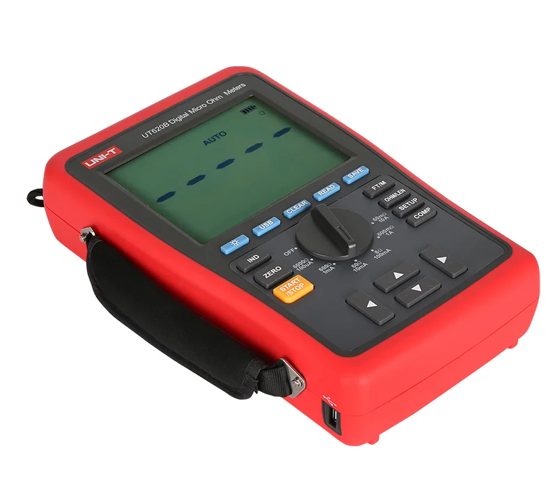 UNI-T UT620B цифровой микро ом метр низкое сопротивление тестер USB передачи, прямые продажи с фабрики
