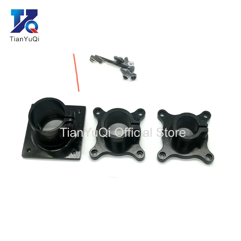 

TianYuQi Multi axis uav parts aluminum alloy carbon tube connection foot mount fixing parts Vertical 90 degrees 16mm 20mm 25mm