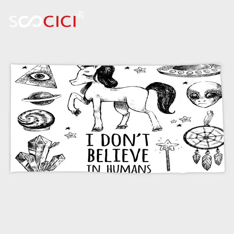 Ультрамягкое банное полотенце из микрофибры на заказ набор с пирамидами