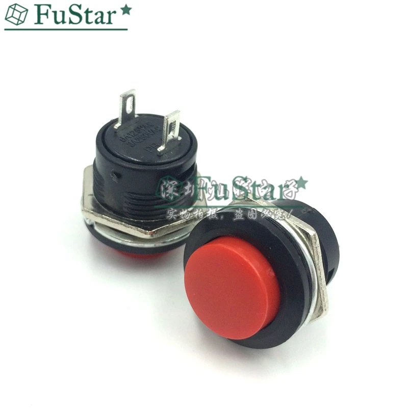5 шт. кнопка выключения 16 мм черный/красный/зеленый/желтый | Строительство и