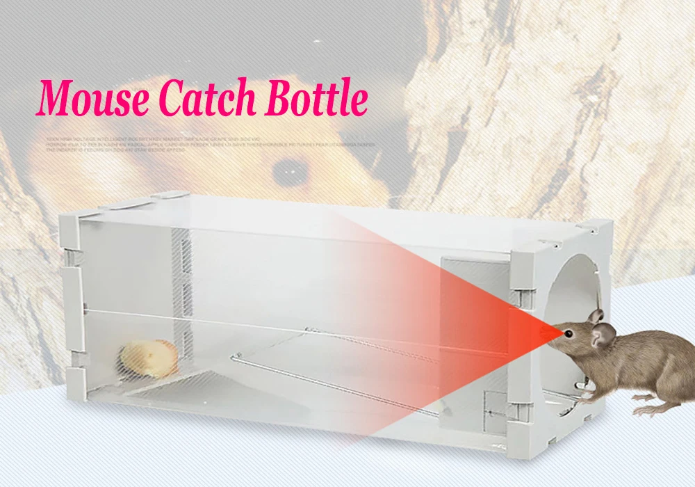 Garden Humane Rat Trap Cage Animal Pest Rodent Mice Mouse Bait Catch Capture Home | Traps