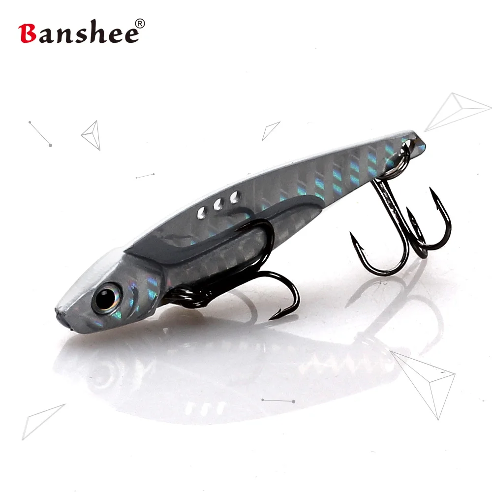 Banshee 5 шт./лот 60 мм/12 г металлический вибратор Dragon VIB DR01 вибрирующий воблер японский