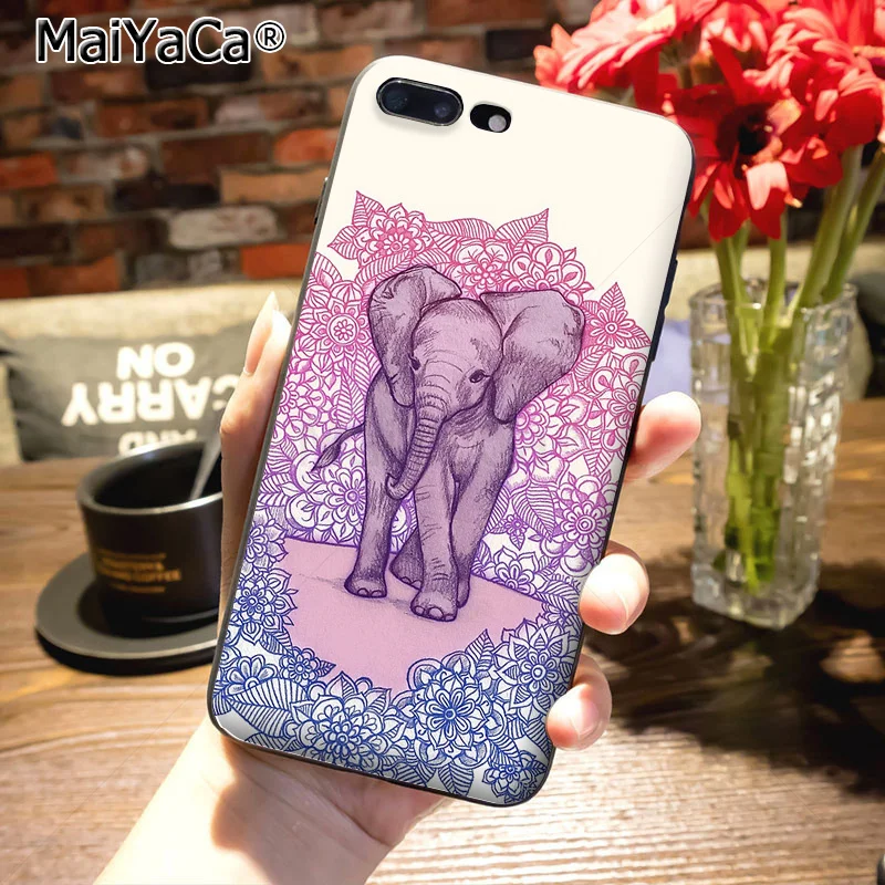 MaiYaCa бегущие лошади и слоны aimal чехол для телефона iPhone 8 7 6 6S Plus X XS MAX XR 5s SE 11pro max Coque Shell