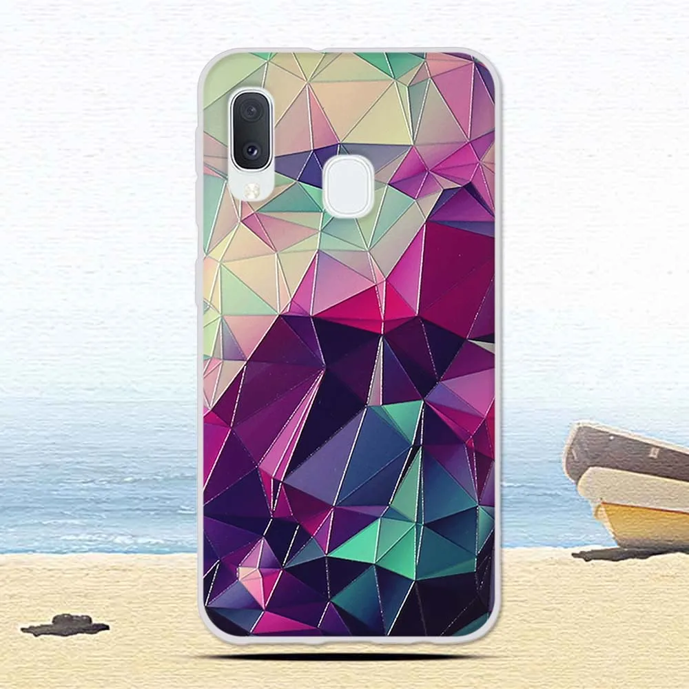 Роскошные Чехлы для samsung Galaxy A20E A20 E, Мягкий ТПУ силиконовый защитный чехол с цветочным рисунком животных, оболочка корпуса телефона, Fundas