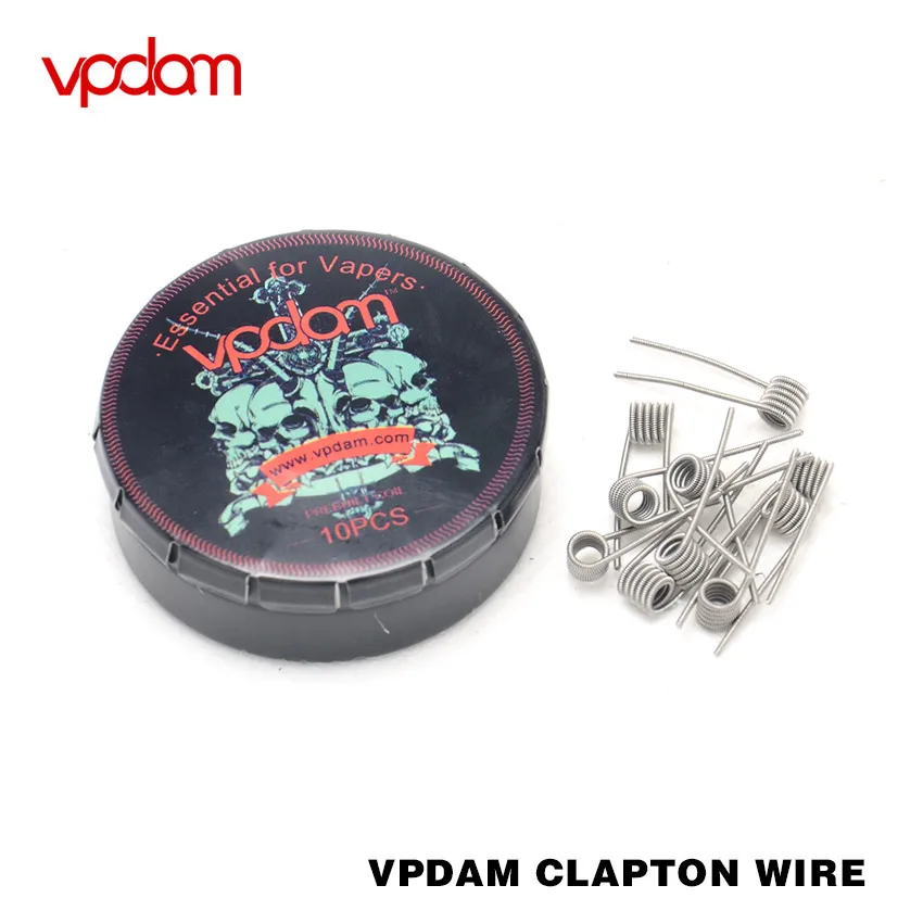 Оригинальный vpdam проволока Clapton ядро завернутый 26GA + 32GA 0.85ohm DIY RDA инструмент для