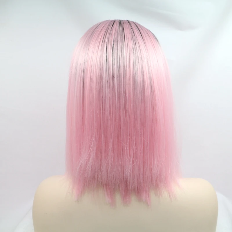 Женские короткие волосы JOY & BEAUTY шелковистые и прямые синтетические на