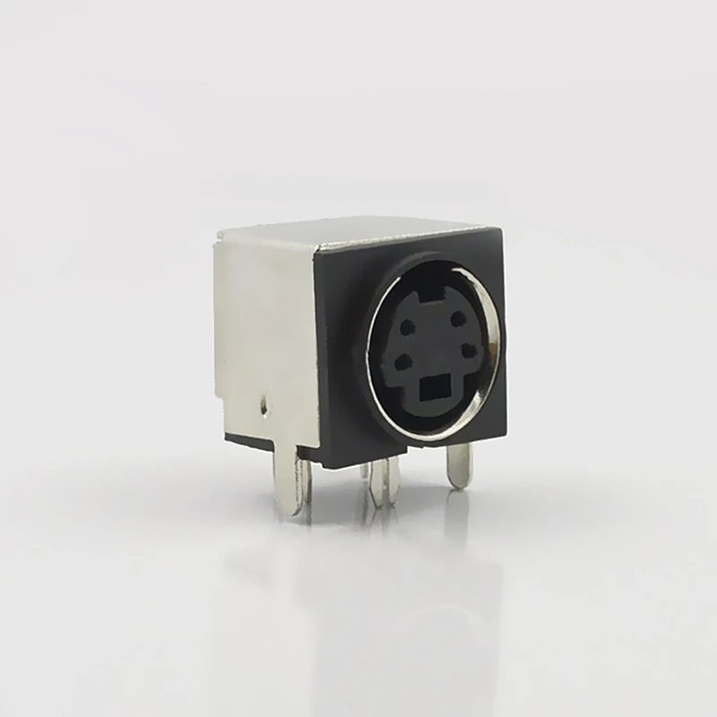 10 шт. 100 S коннектор для разъема|s video|connector roundconnector socket |