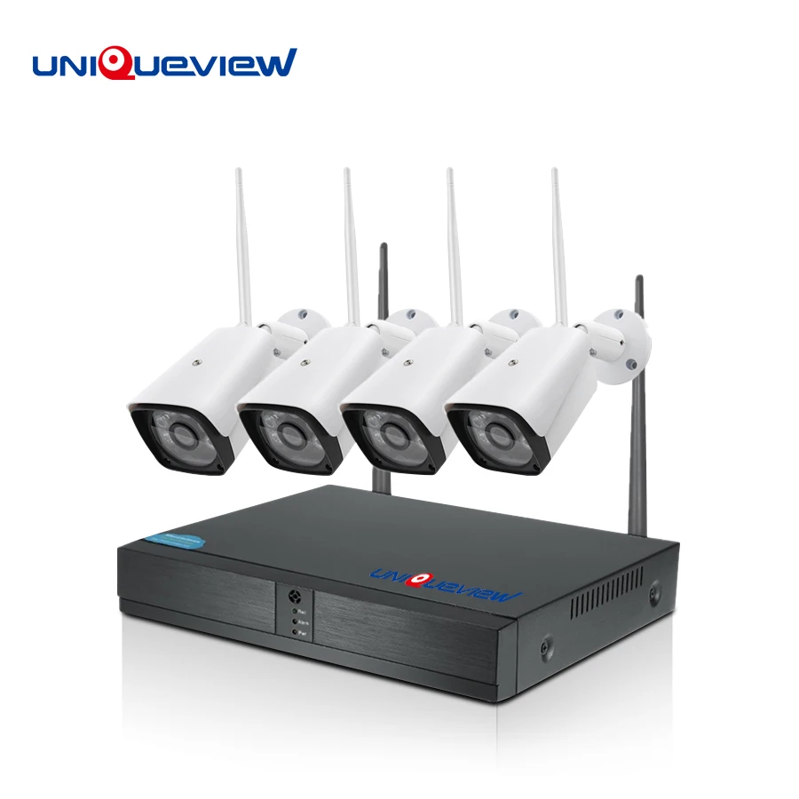 Бесплатная доставка 4CH беспроводная камера безопасности система NVR комплект 1080 P