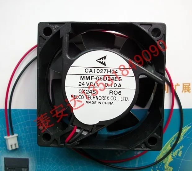 

Новый MELCO для Mitsubishi servo частоты CA1027H04 MMF-06D24ES-R06 2 линии Вентилятор охлаждения