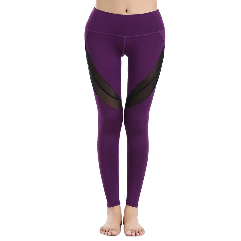 Ropa Deportiva Mujer прозрачные женские спортивные Леггинсы сетчатые сексуальные