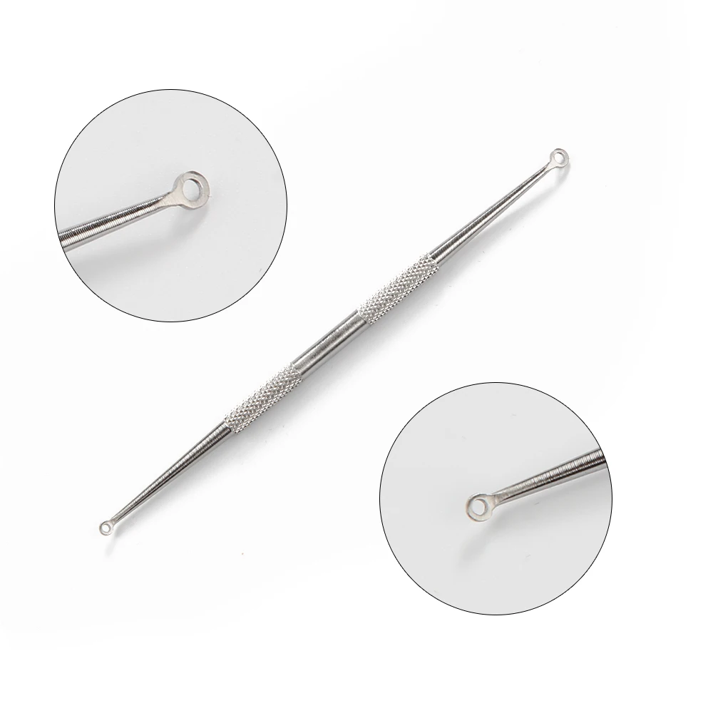 7 шт. удаление угрей Красота инструменты с блестками и черными пятнами набор игл