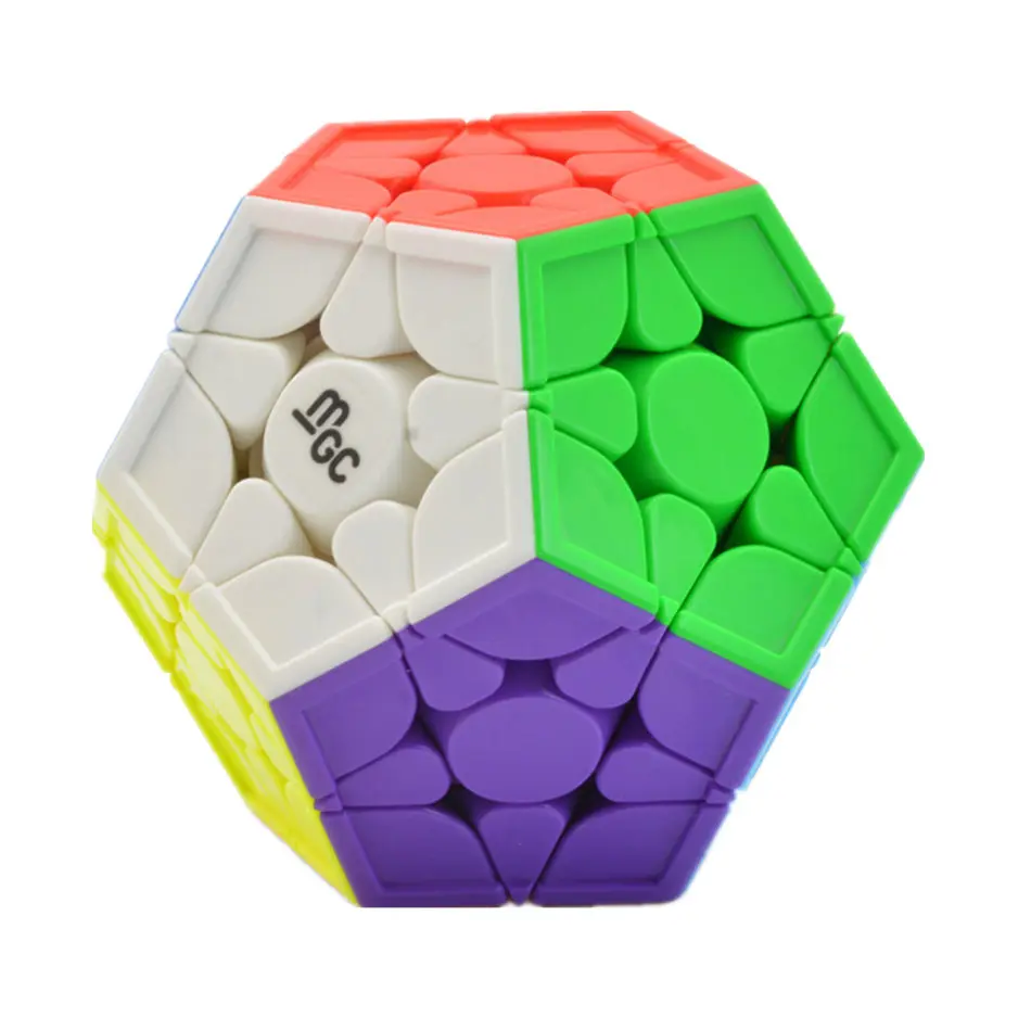 YJ MGC 3x3 кубик рубика Кубик Megaminx 3x3 Магнитный магический куб 3 слоя Megaminx Stickerless speed куб пазл игрушки для детей Детская Подарочная игрушка
