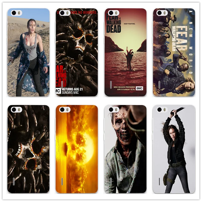 Fear the Walking Dead Soft TPU Phone Cases for Huawei P20 P10 P9 P8 Lite Mate 10 Pro Y5 Y6 II Y7 Honor 6X 7X 9 Shell Fundas | Мобильные