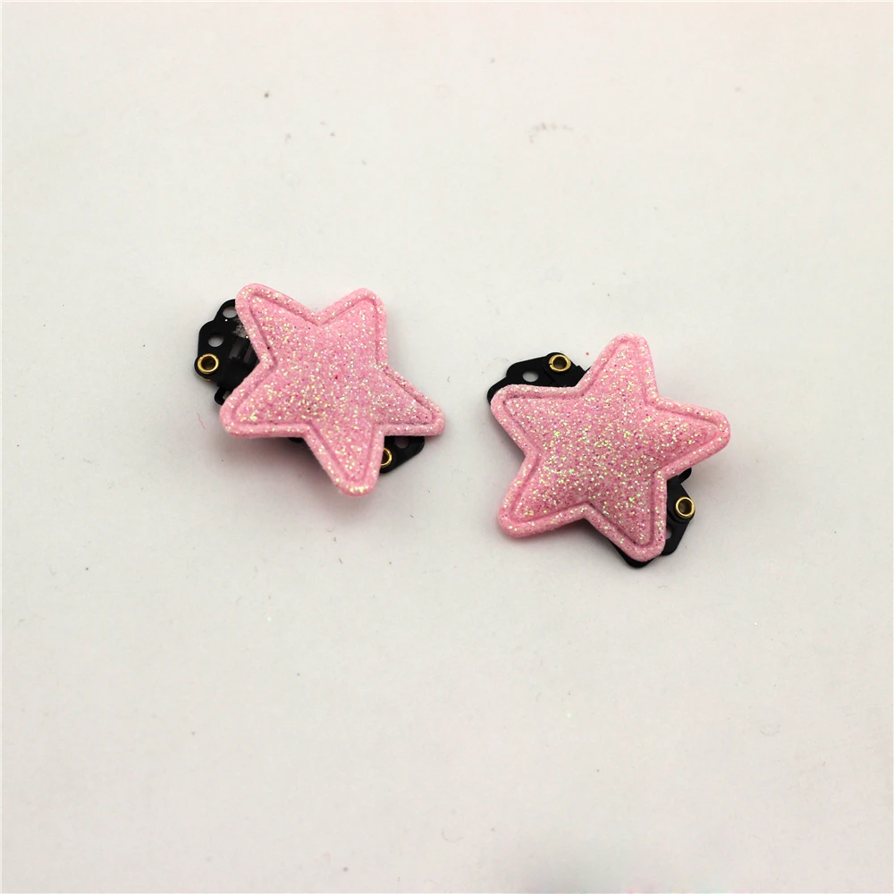 5 пара/лот Mini star для девочек блестящие заколки для волос звезда шпильки для bebe немного волос детские заколки для волос Детские аксессуары для волос