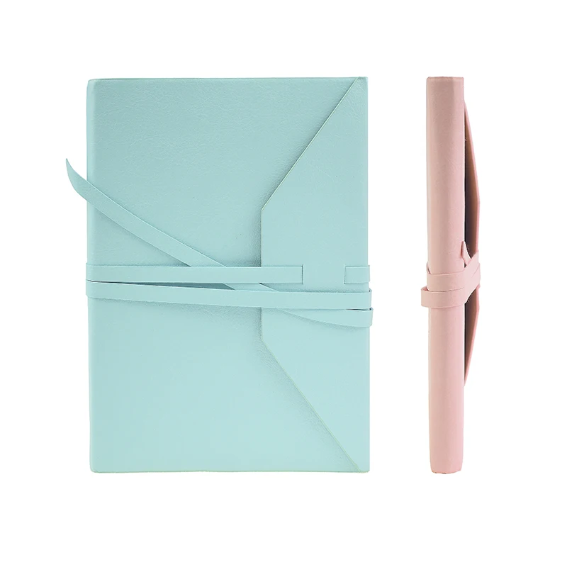 

Hand Book Kraft Paper Inside Page Notebook Soft Copy Leather Notebook Paper Banded Notepad Kids Gift Stationery School Supplies
