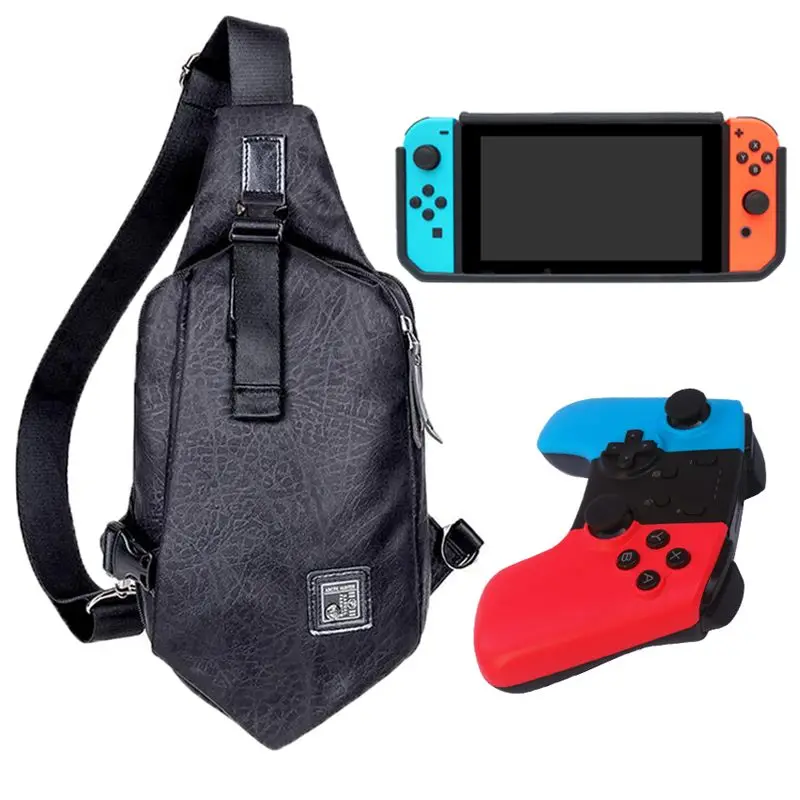 black Портативный сумка для хранения обложка чехол для Nintendo Switch NS консоль сумка Switch - Цвет: black