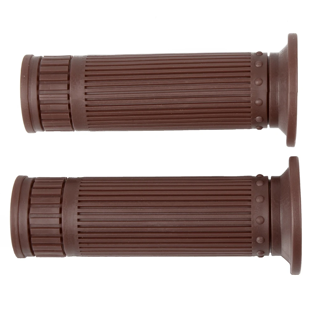 Новинка 2019 винтажные ручки для кафе гонщика мотоцикла с резиновой ручкой 7/8 &quot 22