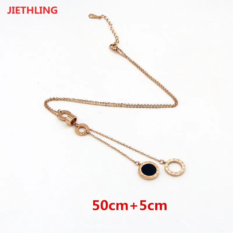 Jiethling стимпанк себе Ожерелья для мужчин Для женщин розового золота Цвет