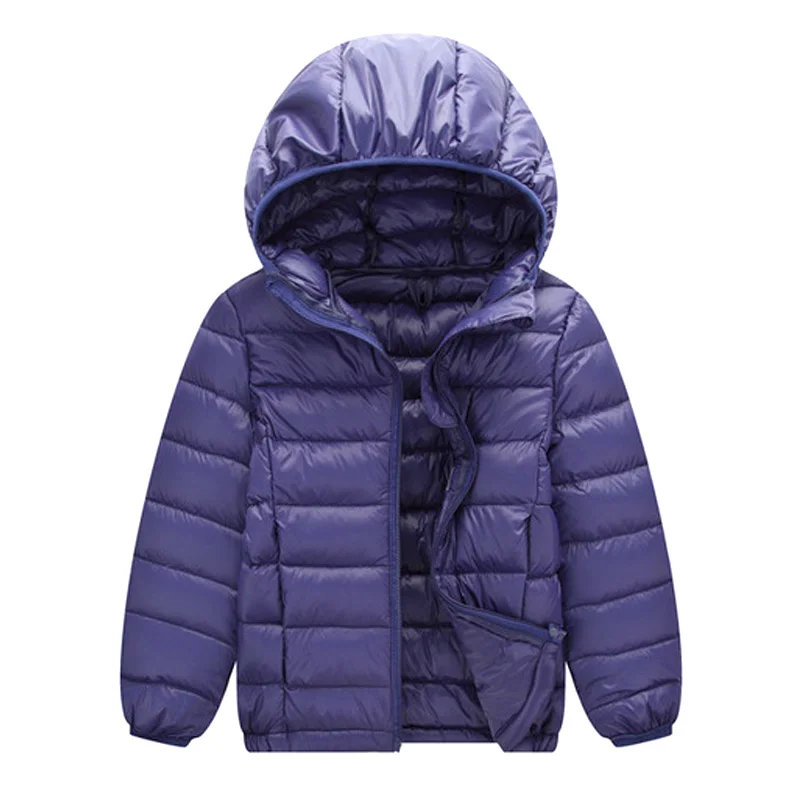 2020 Down jacket for children outerwear boy girl autumn down hooded coat teenage parka kids winter light thin good quality high | Детская