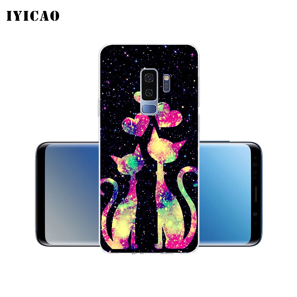 Мягкий силиконовый чехол IYICAO для Samsung Galaxy S10e S10 S9 S8 Plus S7 Edge TPU | Мобильные телефоны и