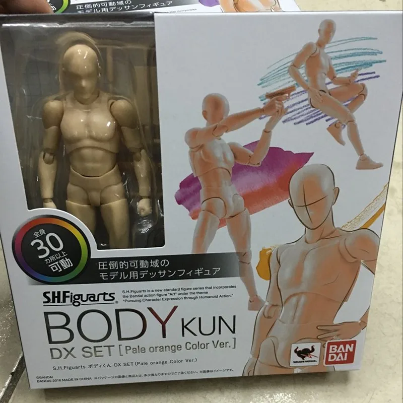 Кукла из ПВХ бледно оранжевая в переменной упаковке|gift collection|shf figuartspvc action figure |