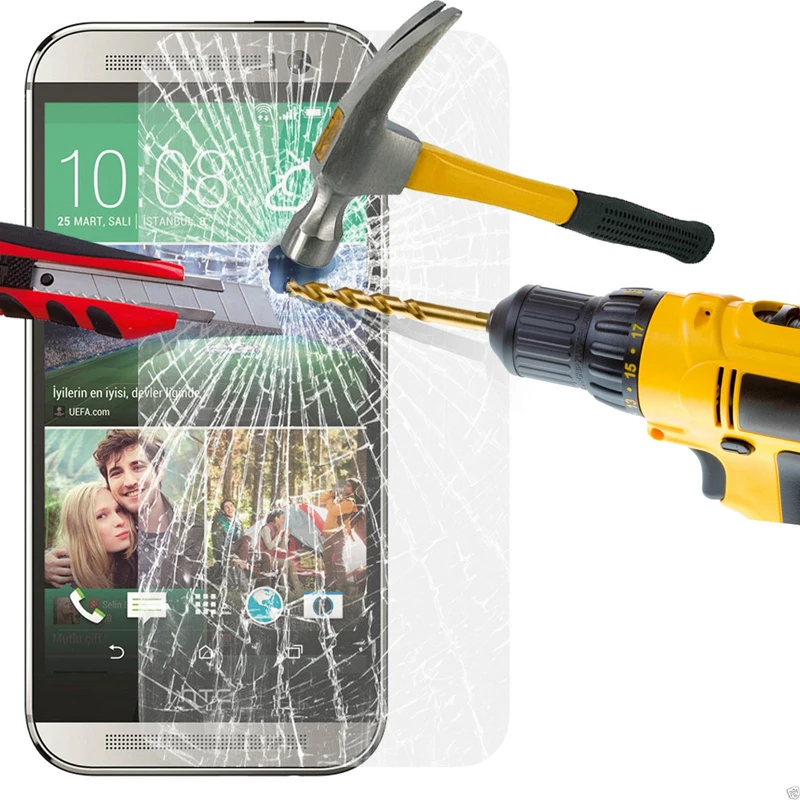 9H Премиум Настоящее Закаленное стекло протектор экрана для htc 10 A9 ONE M9 M8 M7 E9 Plus Desire 626 620 530 защитная Пленка чехол