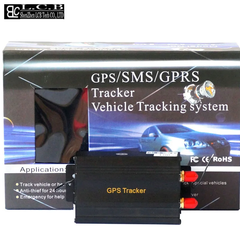 3 шт./лот TK103B Автомобильный GPS Трекер дистанционное управление