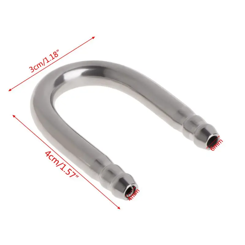 Труба для аквариума воздуха аквариум U Форма Нержавеющая сталь CO2 кислорода
